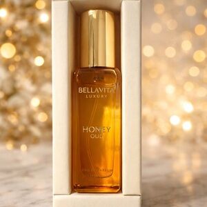 Bella Vita Luxury Honey Oud Fragrance in Gold